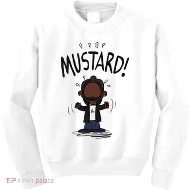 Mustard Meme Kids Sweatshirt