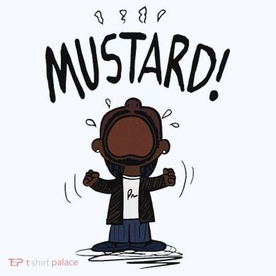 Mustard Meme Kids Long Sleeve Shirt