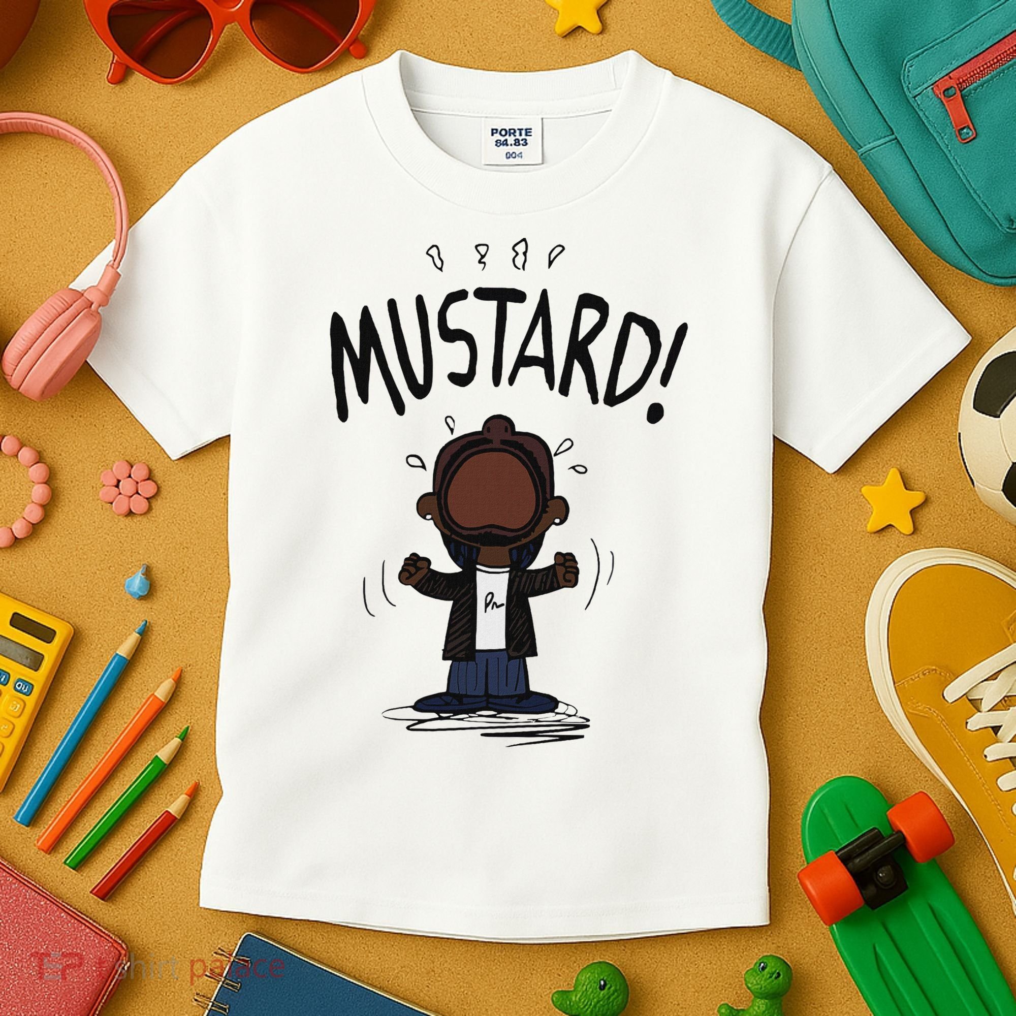 Mustard Meme Kids T-Shirt