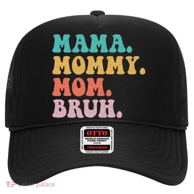 Mama Mommy Mom Bruh Mommy and Me Hat