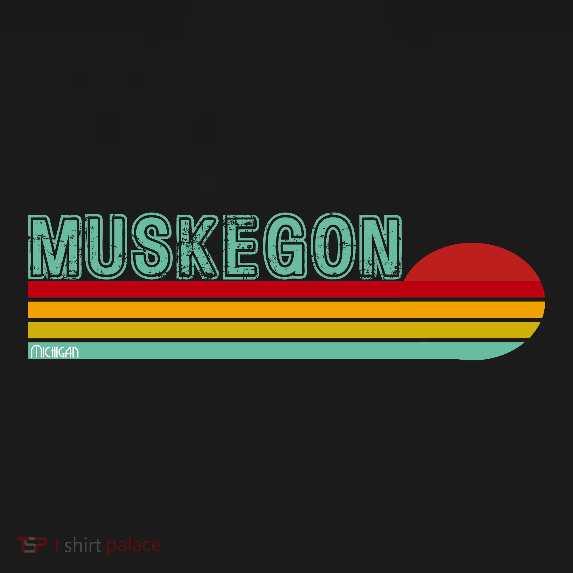 Muskegon Michigan Backpack