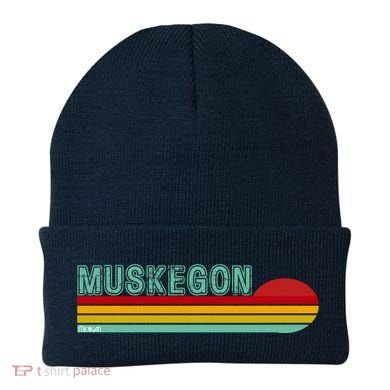 Muskegon Michigan Beanie