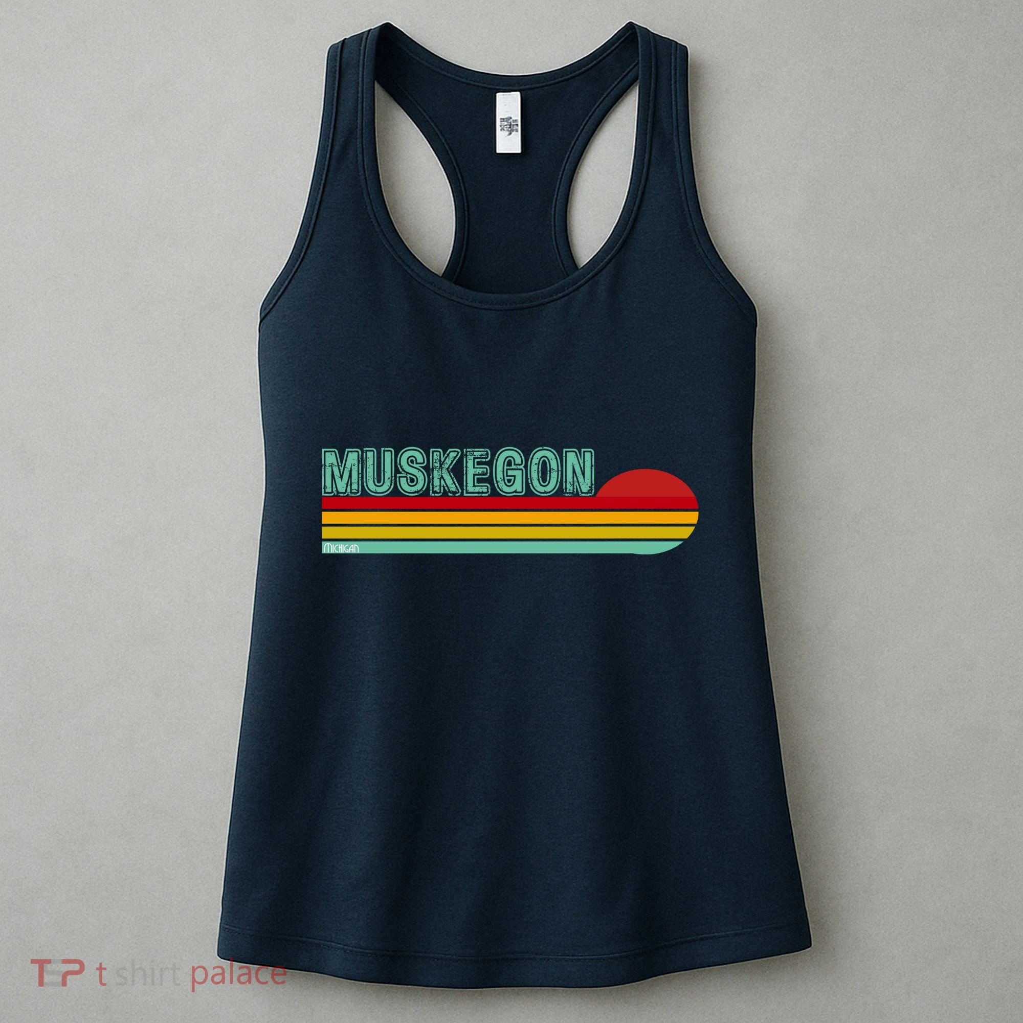 Muskegon Michigan Women's Tank Top