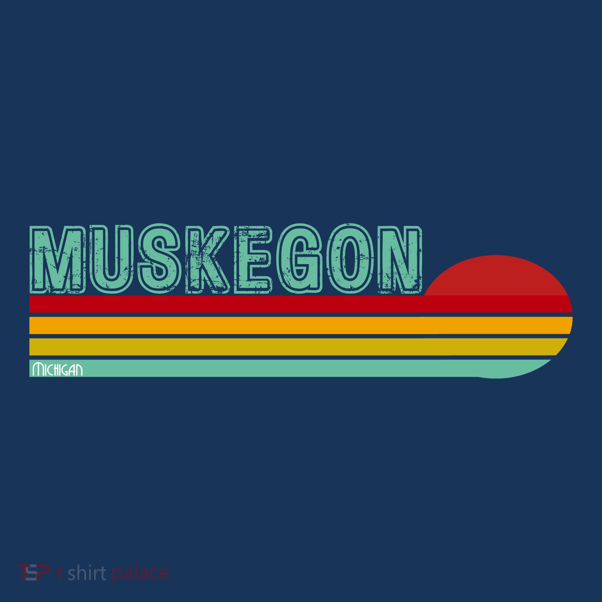 Muskegon Michigan Women's Tank Top