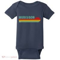 Muskegon Michigan Baby Bodysuit thumb 0