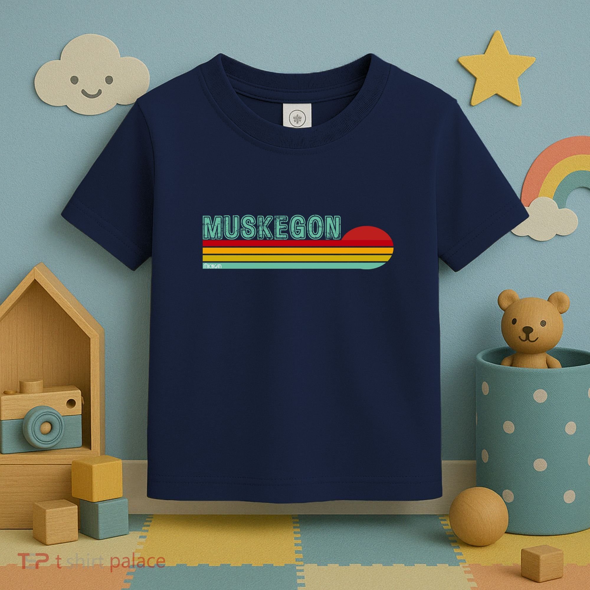 Muskegon Michigan Toddler T-Shirt