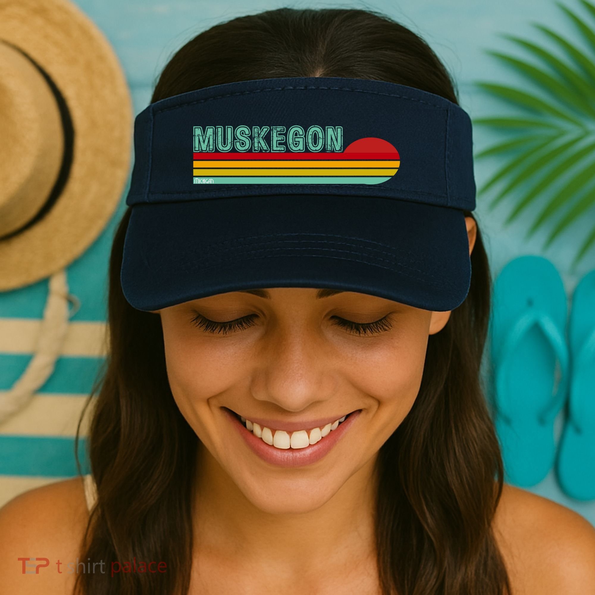 Muskegon Michigan Visor