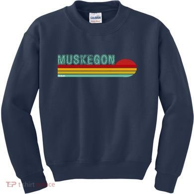 Muskegon Michigan Kids Sweatshirt