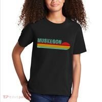 Muskegon Michigan Kids T-Shirt thumb 2