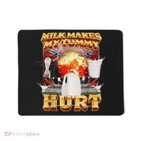 Milk Makes My Tummy Hurt Funny Oddly Specific Dank Meme Mousepad thumb 0