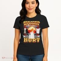 Milk Makes My Tummy Hurt Funny Oddly Specific Dank Meme Women's T-Shirt thumb 4