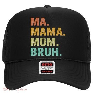 Ma Mama Mom Bruh Vintage Retro Hat