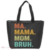 Ma Mama Mom Bruh Vintage Retro Tote Bag thumb 0