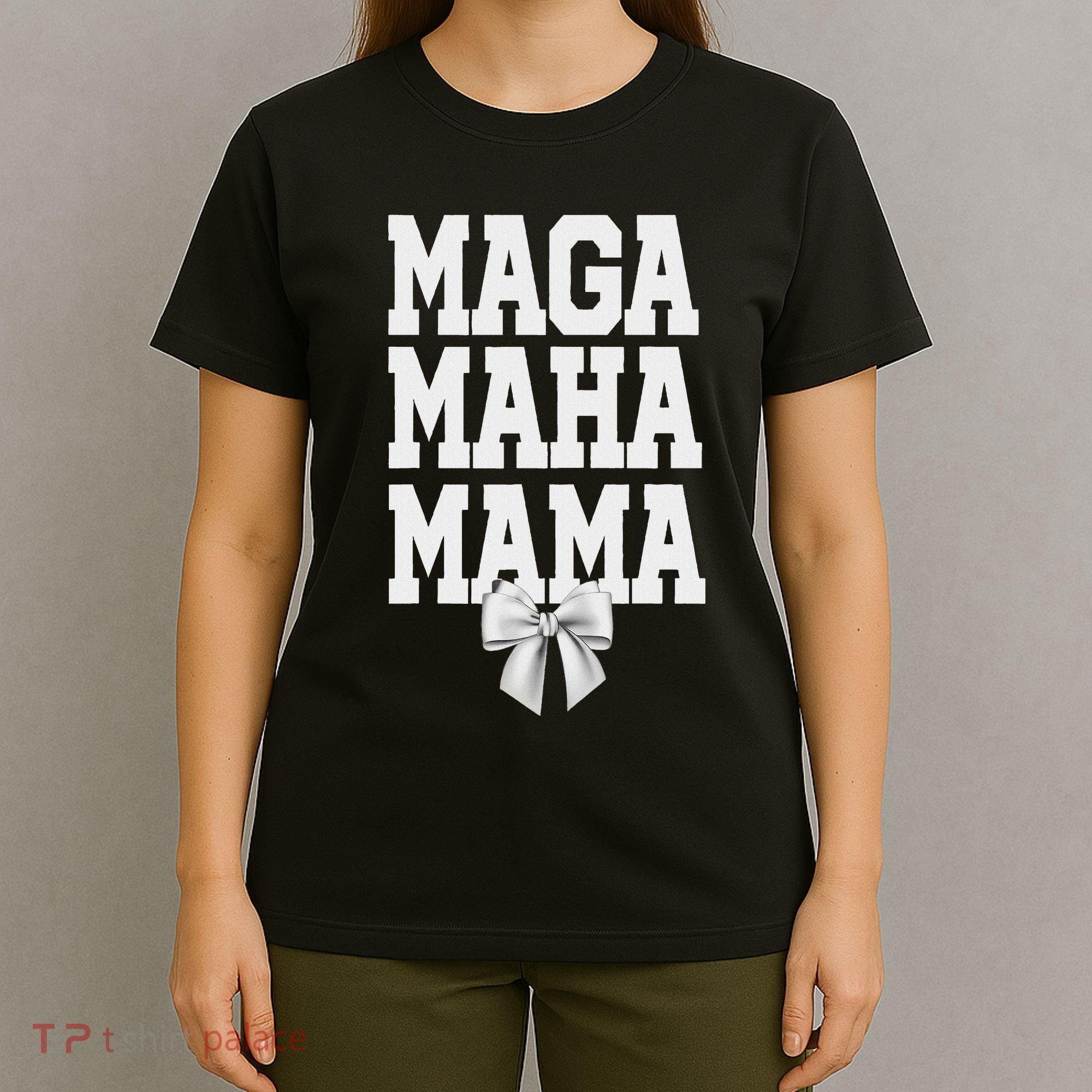 Maga Maha Mama Mothers Day Mom Make America Healthy Again T-Shirt