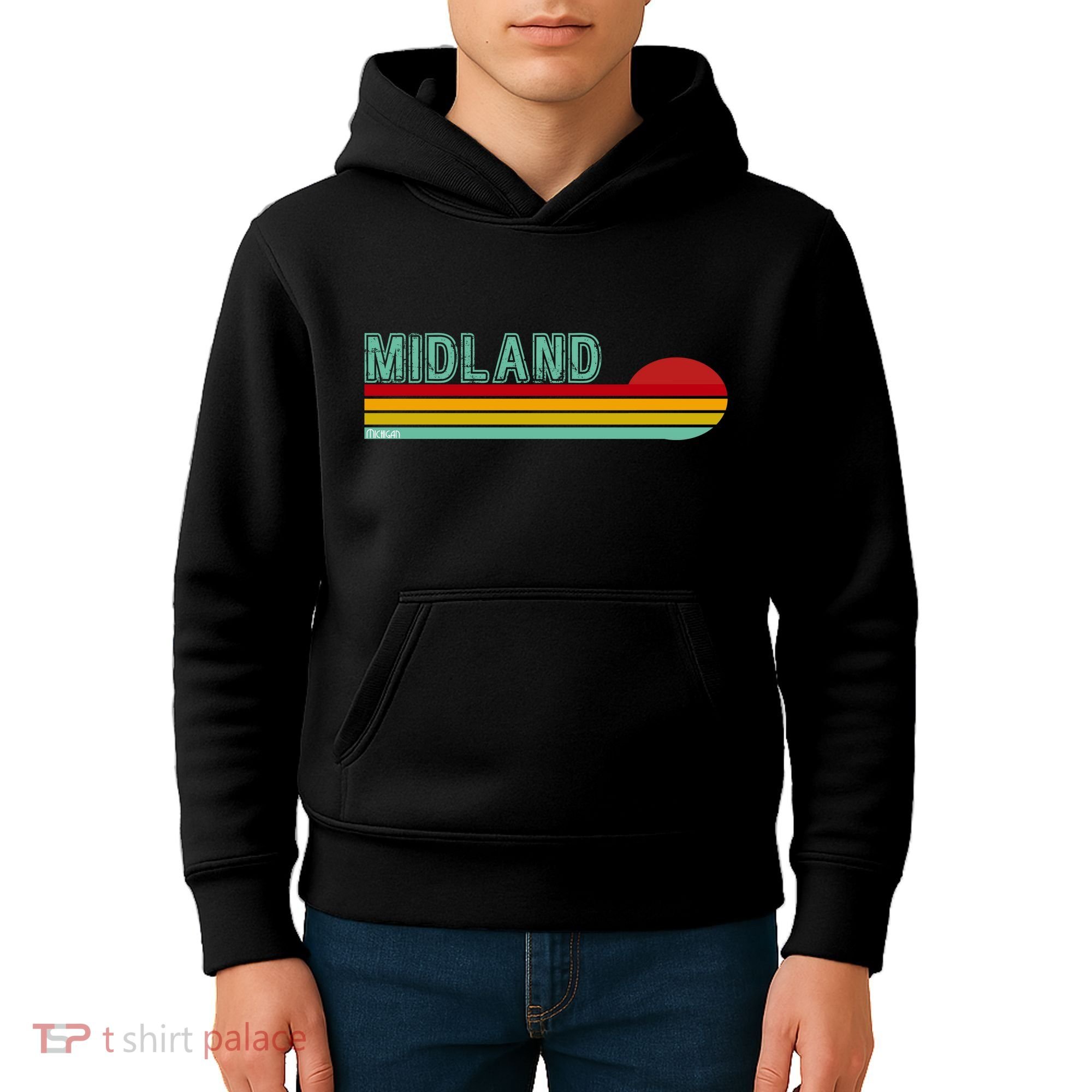 Midland Michigan Kids Hoodie
