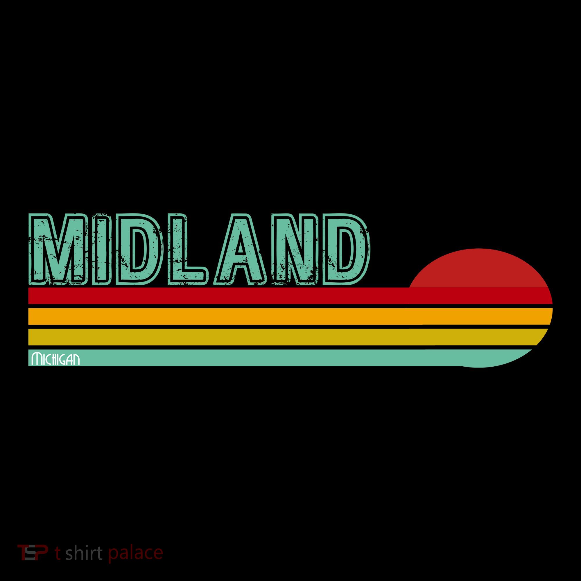 Midland Michigan Kids Hoodie