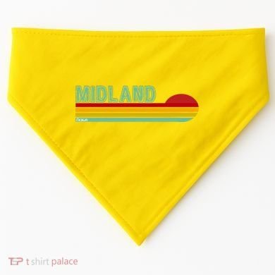 Midland Michigan USA-Made Doggie Bandana