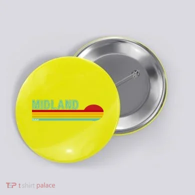 Midland Michigan Button