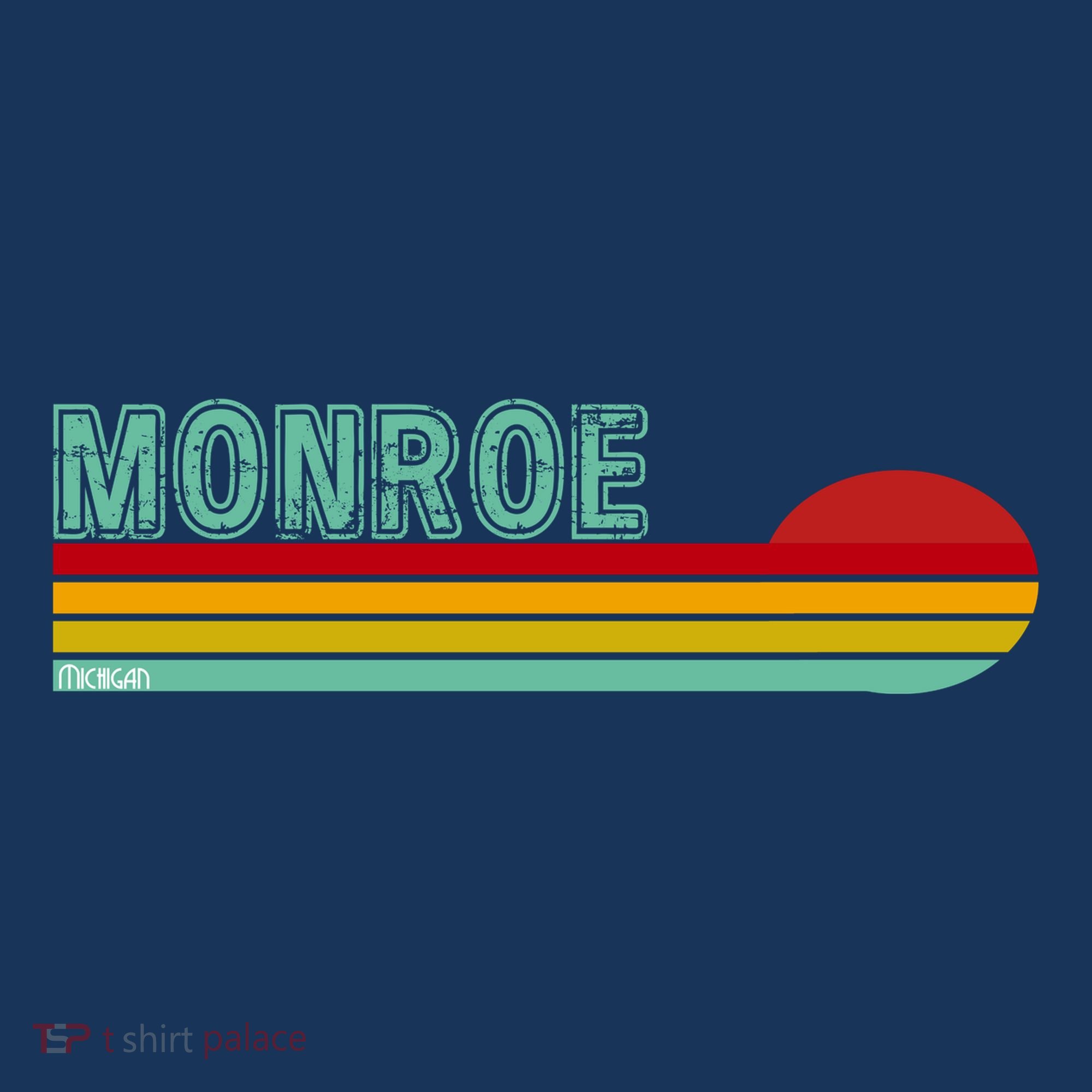 Monroe Michigan Button