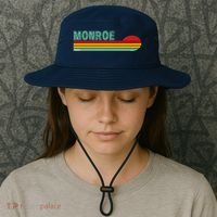 Monroe Michigan Bucket Hat thumb 3