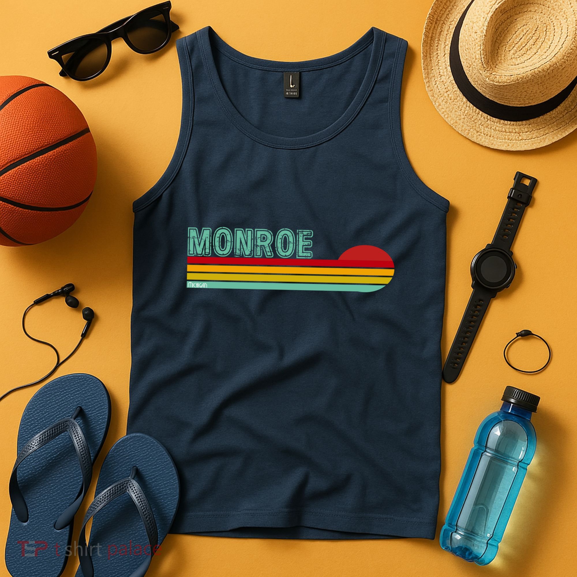Monroe Michigan Tank Top