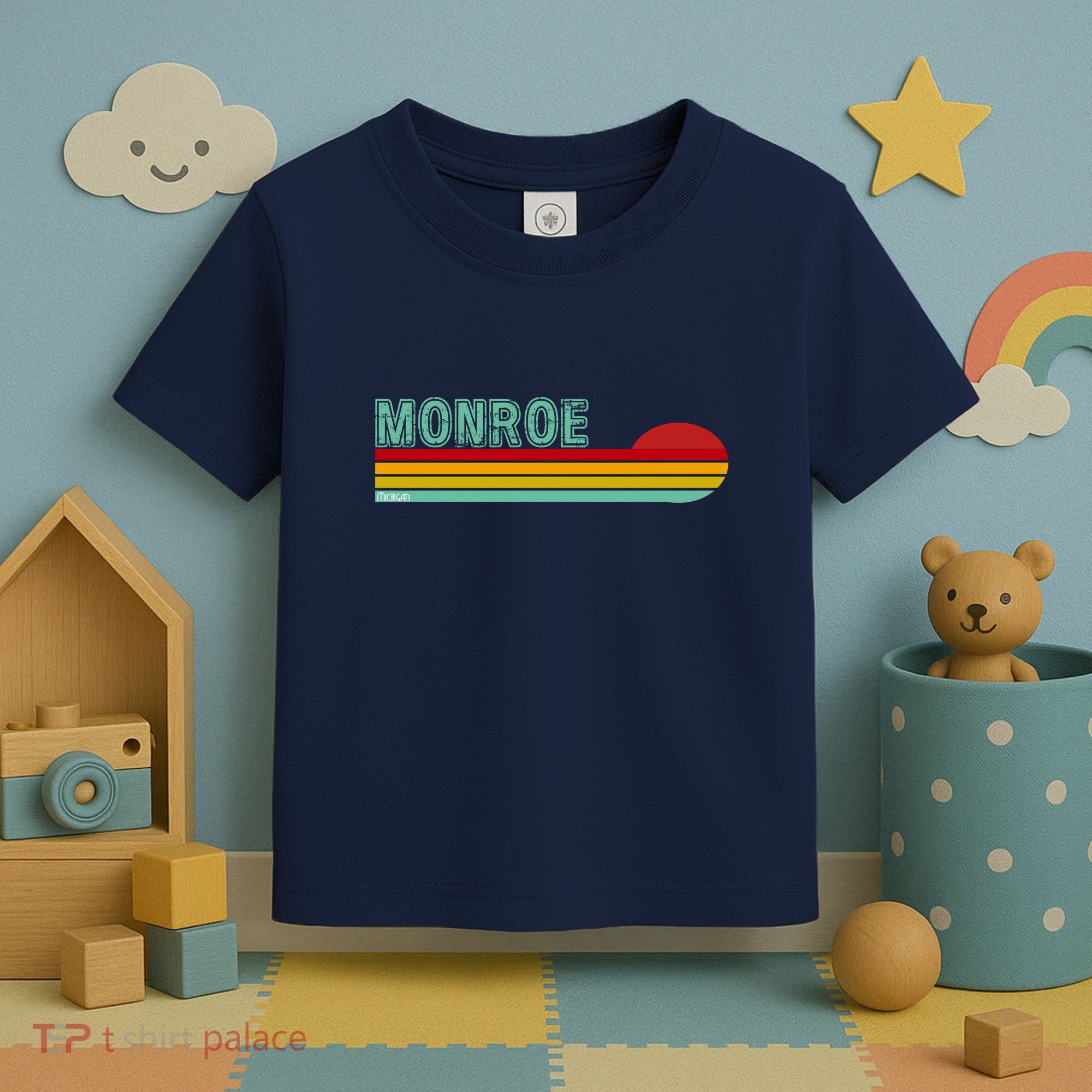 Monroe Michigan Toddler T-Shirt