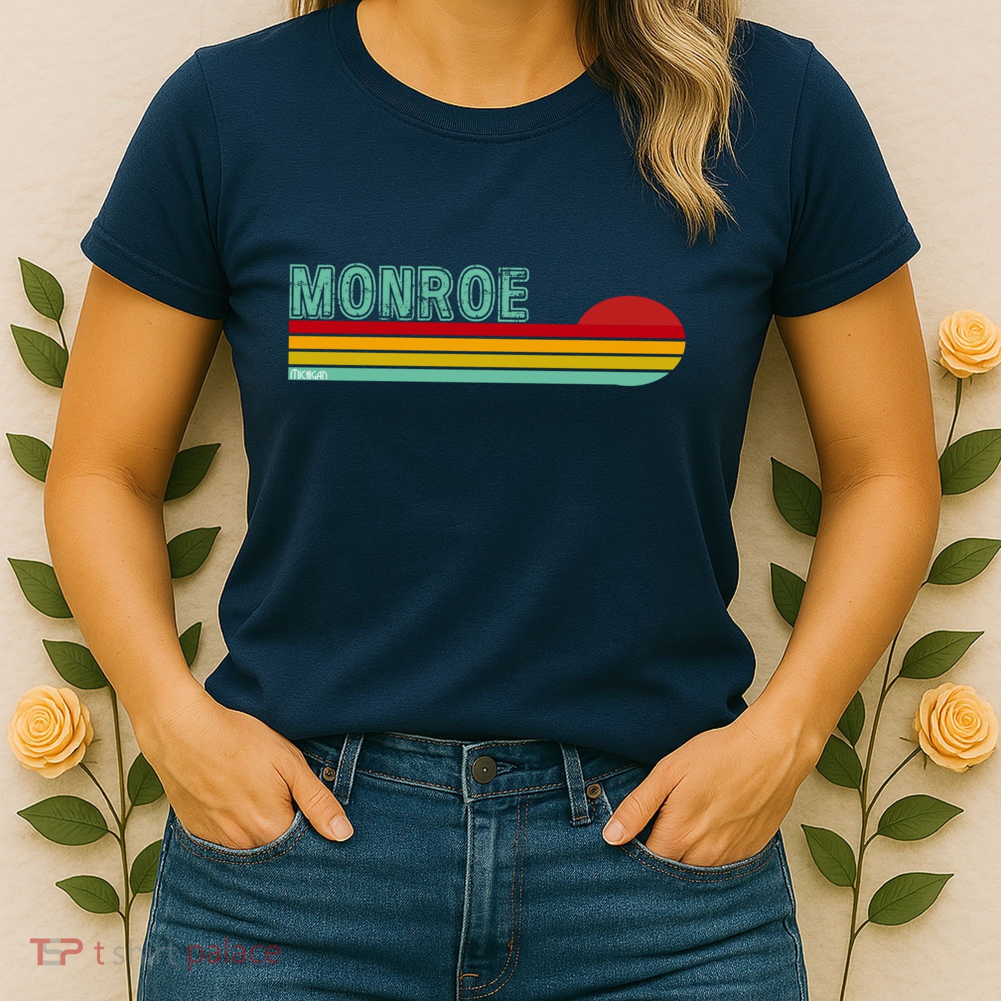Monroe Michigan Women's T-Shirt