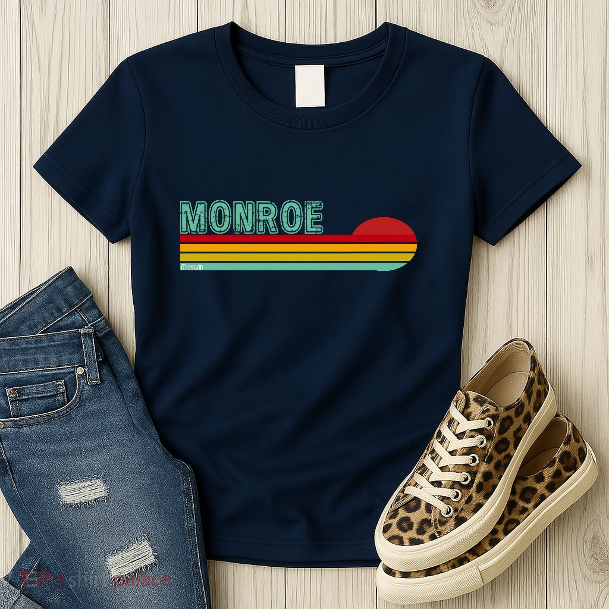Monroe Michigan Women's T-Shirt