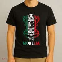 Morelia Michoacan Mexico Escudo Y Lema Arte Emblem Merch T-Shirt thumb 3