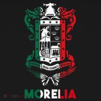 Morelia Michoacan Mexico Escudo Y Lema Arte Emblem Merch T-Shirt thumb 7