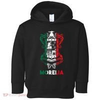 Morelia Michoacan Mexico Escudo Y Lema Arte Emblem Merch Toddler Hoodie thumb 0