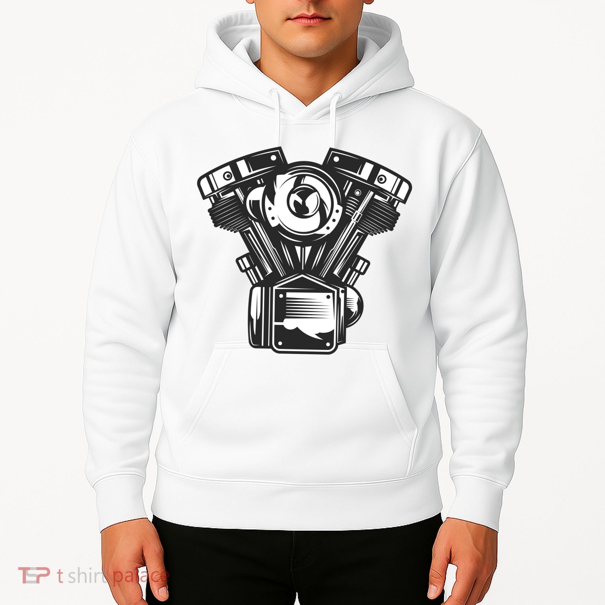 Motorcycle Motor Hoodie