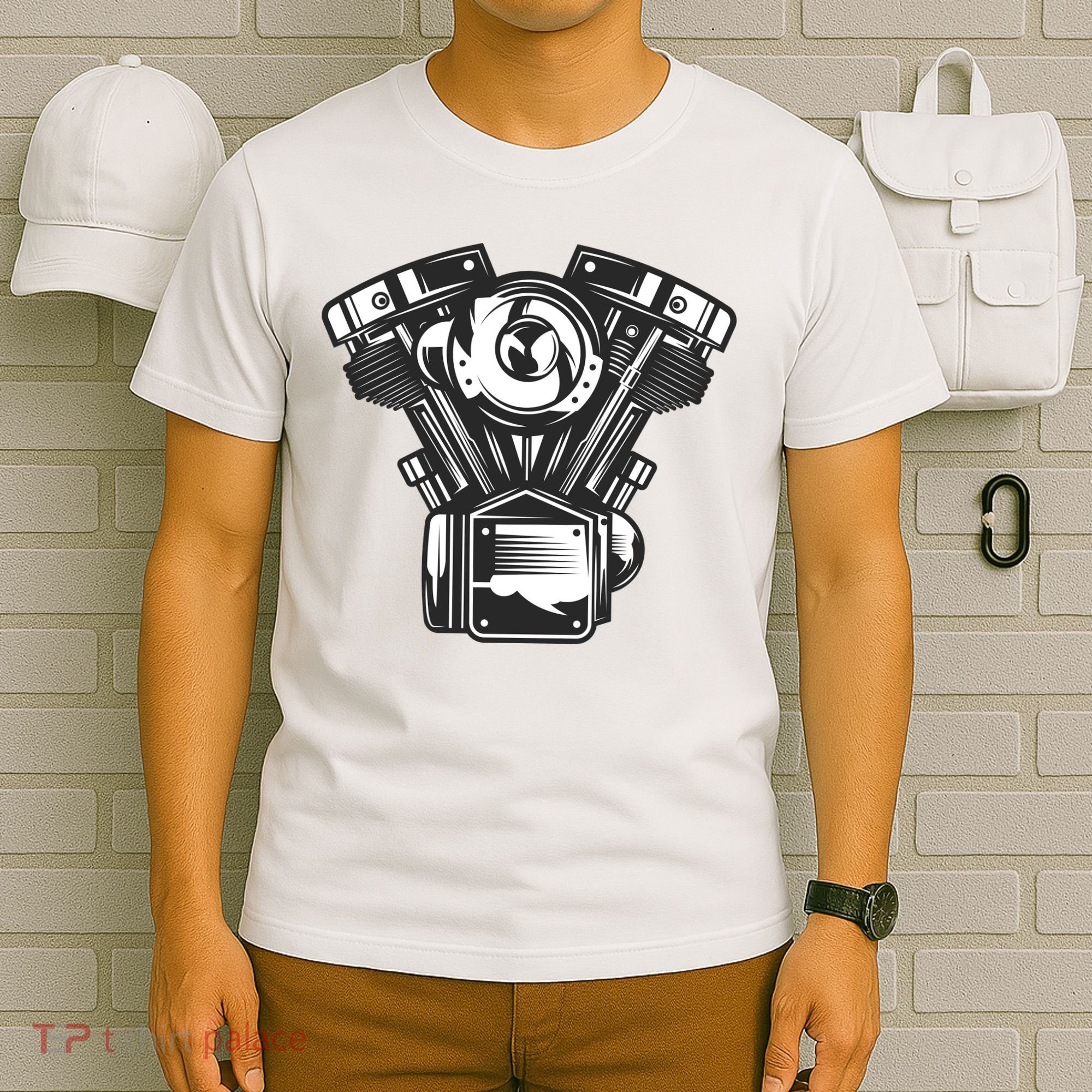 Motorcycle Motor T-Shirt