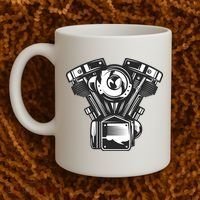 Motorcycle Motor Coffee Mug thumb 2