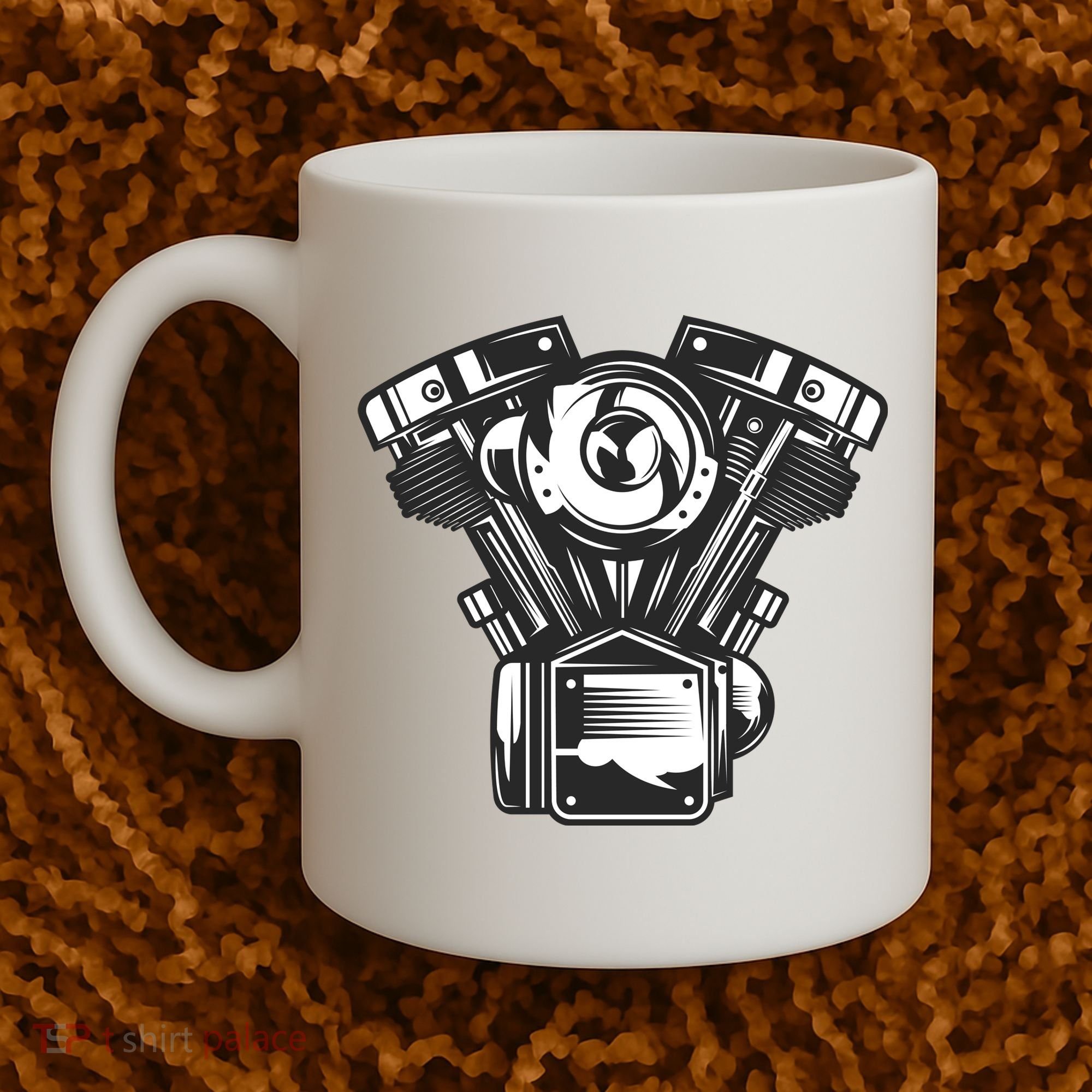 Motorcycle Motor Coffee Mug