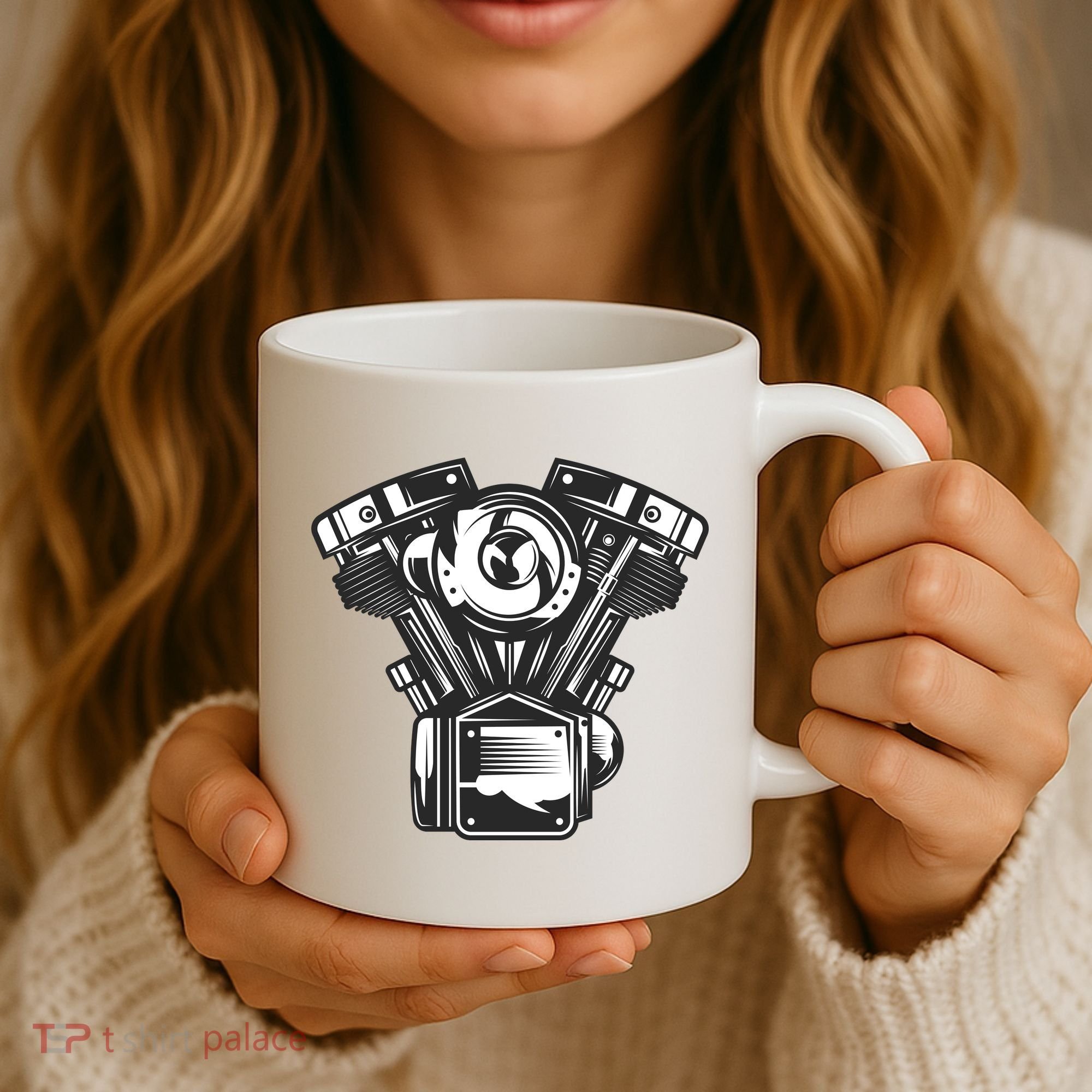 Motorcycle Motor Coffee Mug
