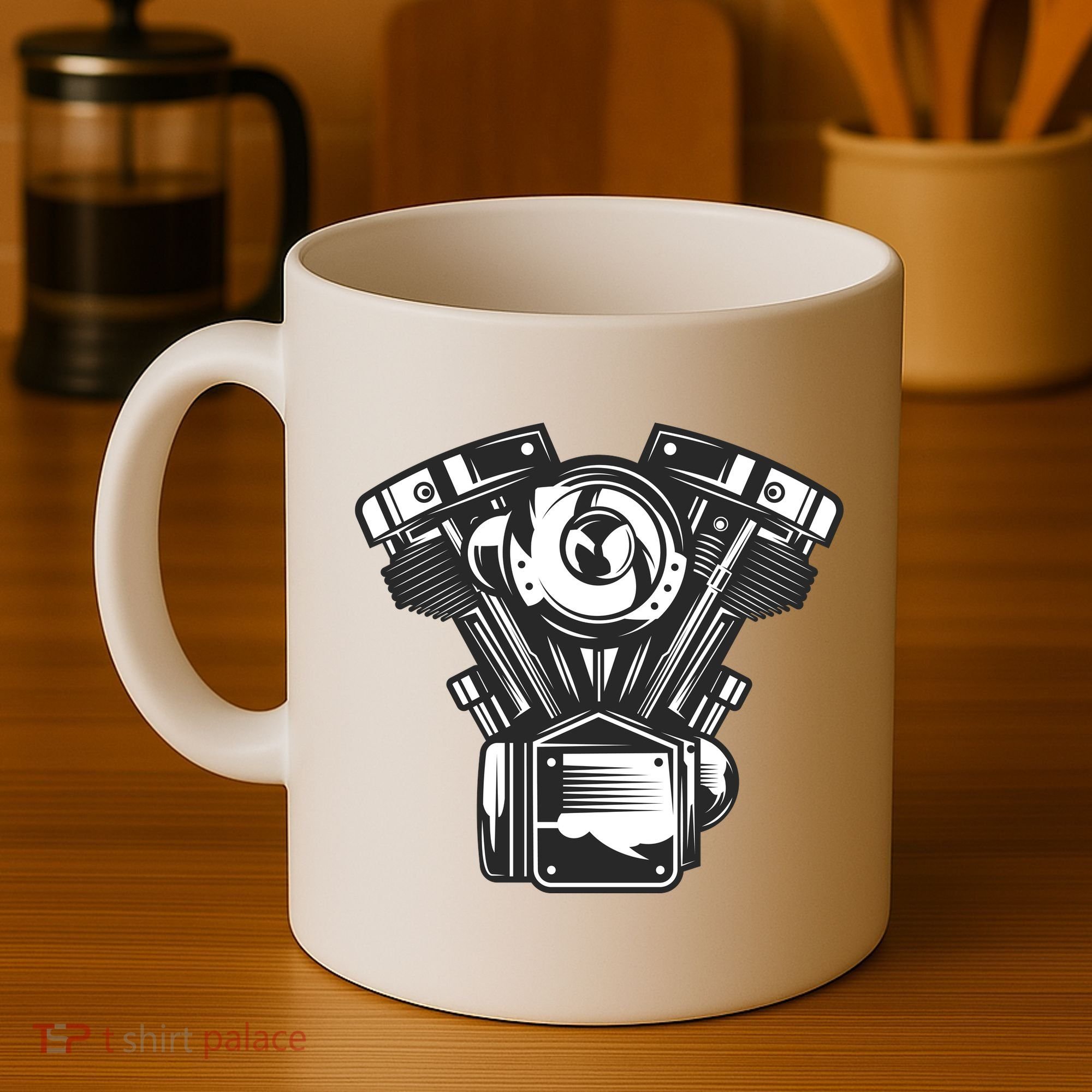 Motorcycle Motor Coffee Mug
