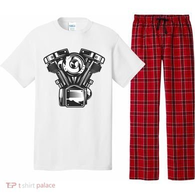 Motorcycle Motor Pajama Set