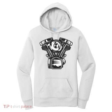 Motorcycle Motor Women's Hoodie