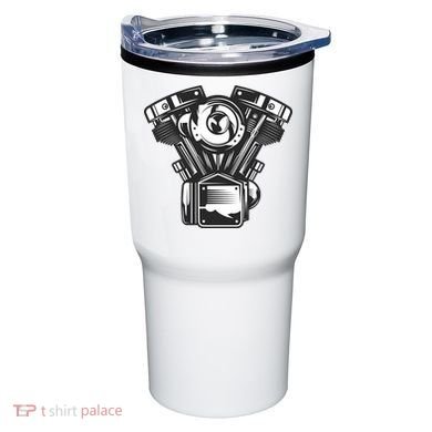 Motorcycle Motor Tumbler
