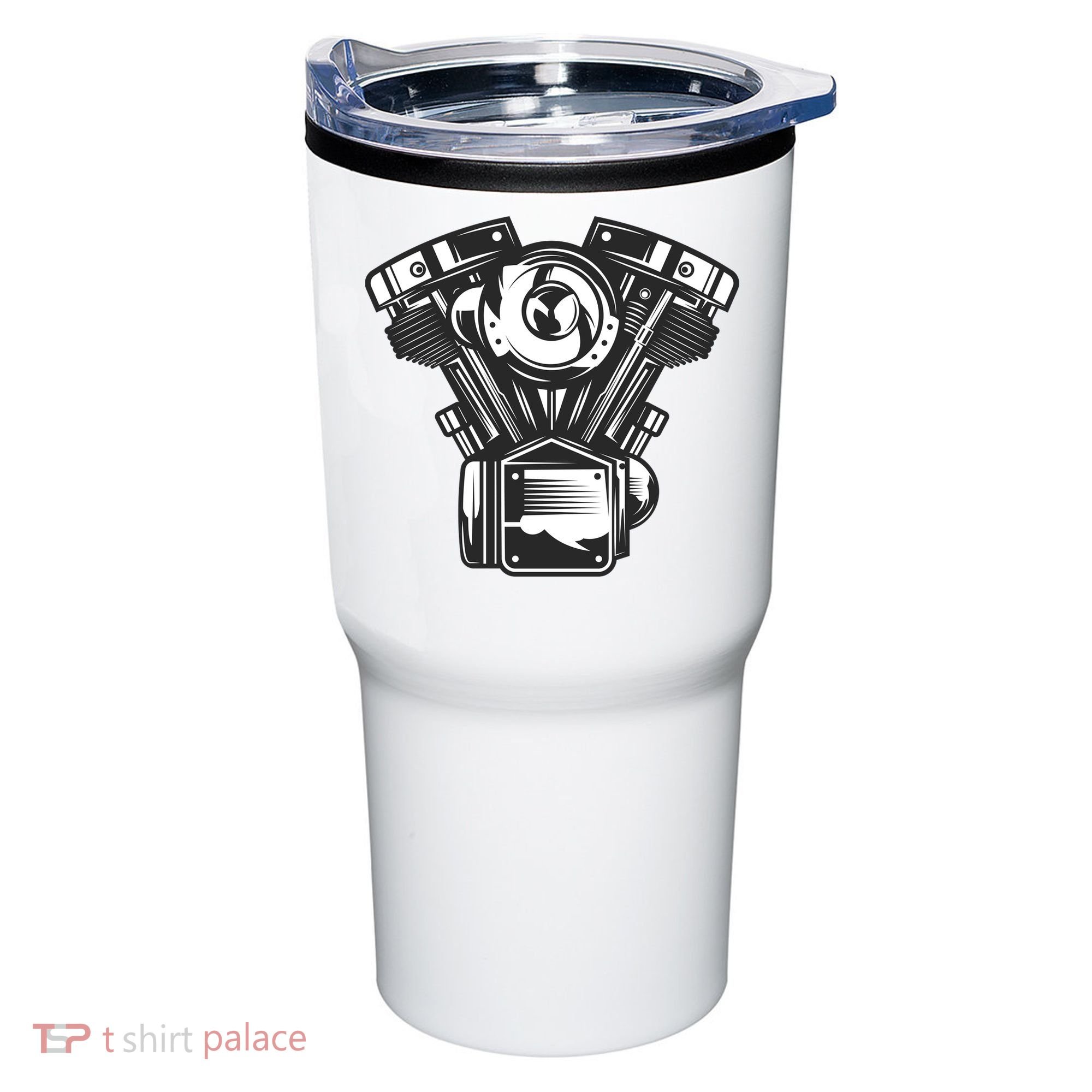 Motorcycle Motor Tumbler