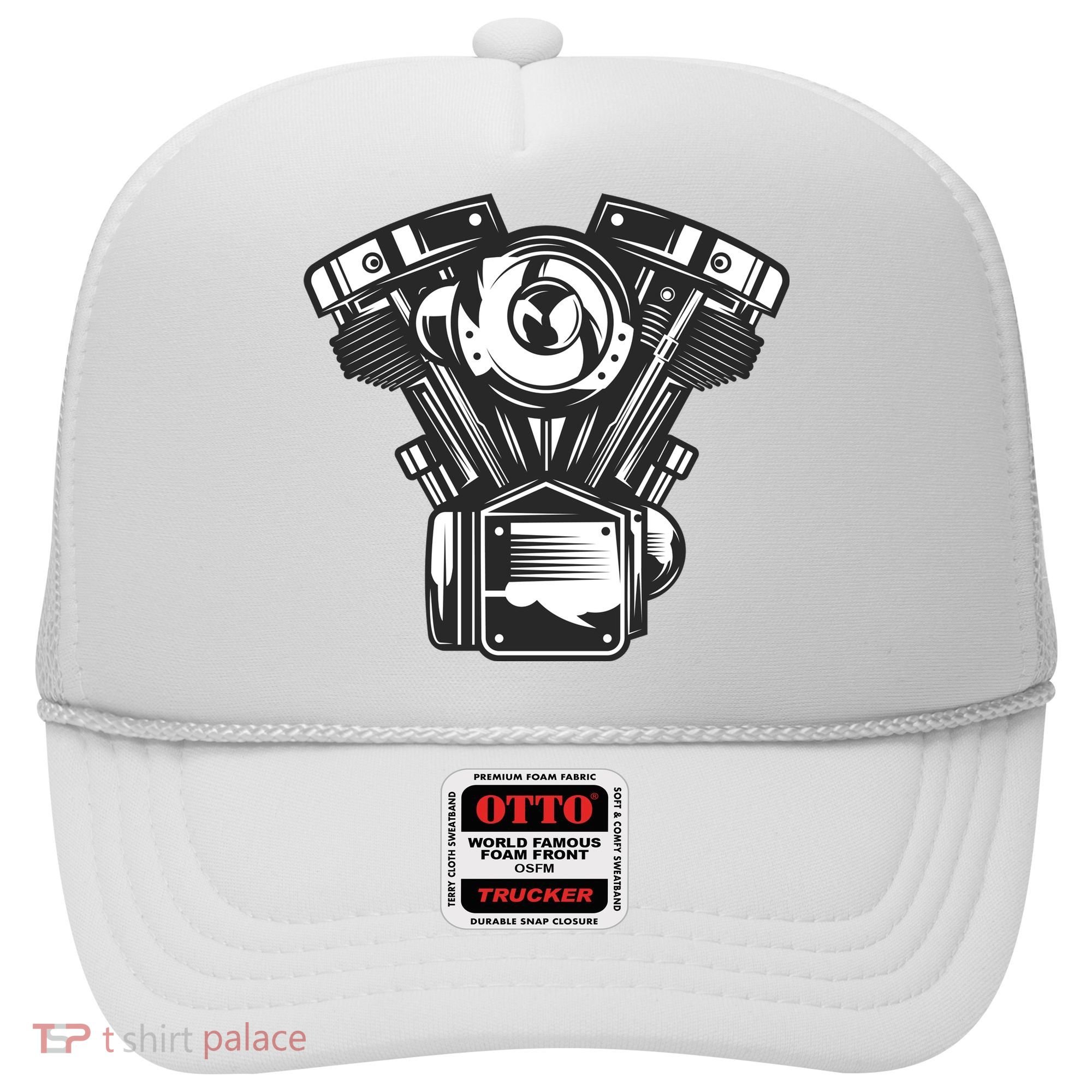 Motorcycle Motor Hat