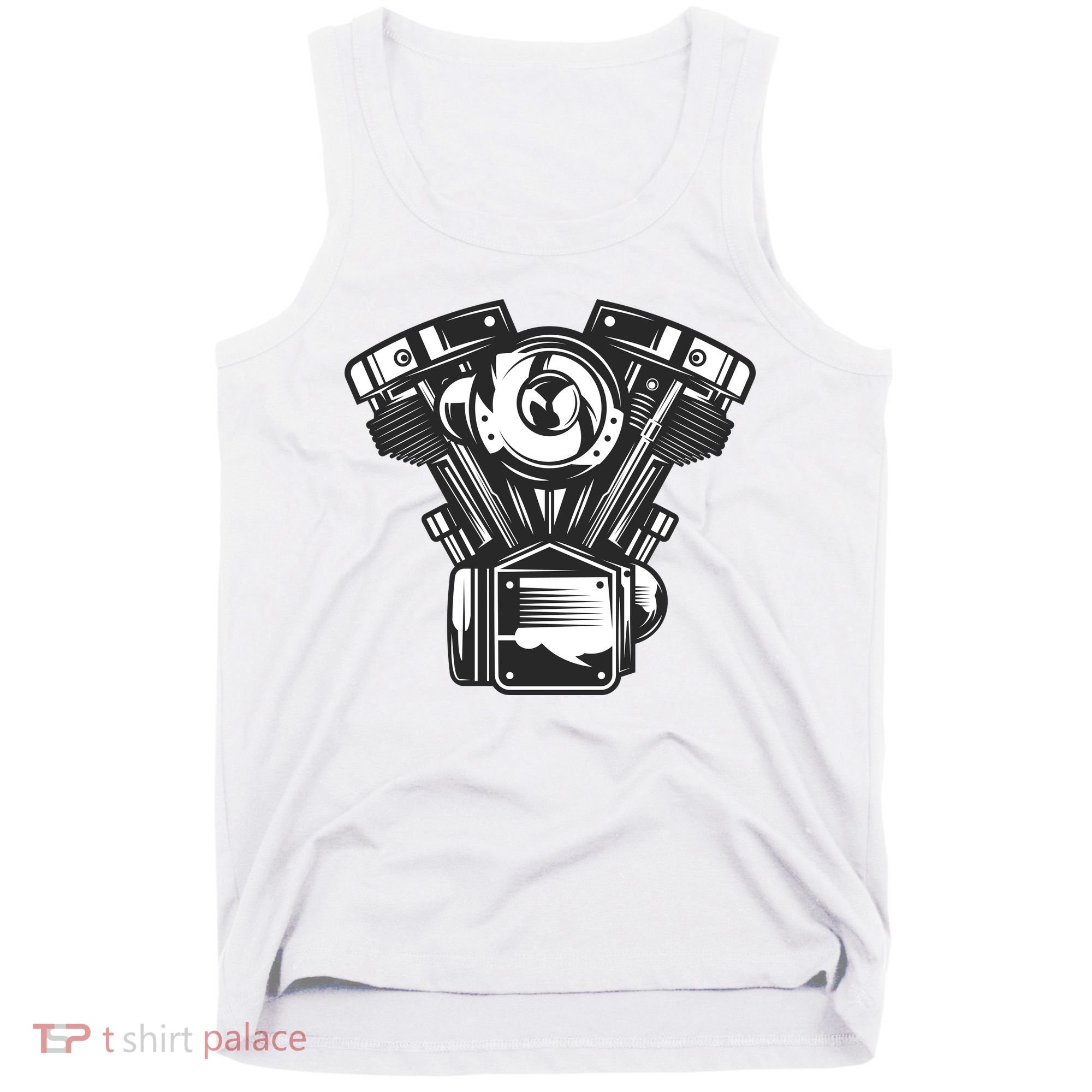 Motorcycle Motor Tank Top
