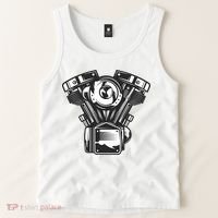 Motorcycle Motor Tank Top thumb 2