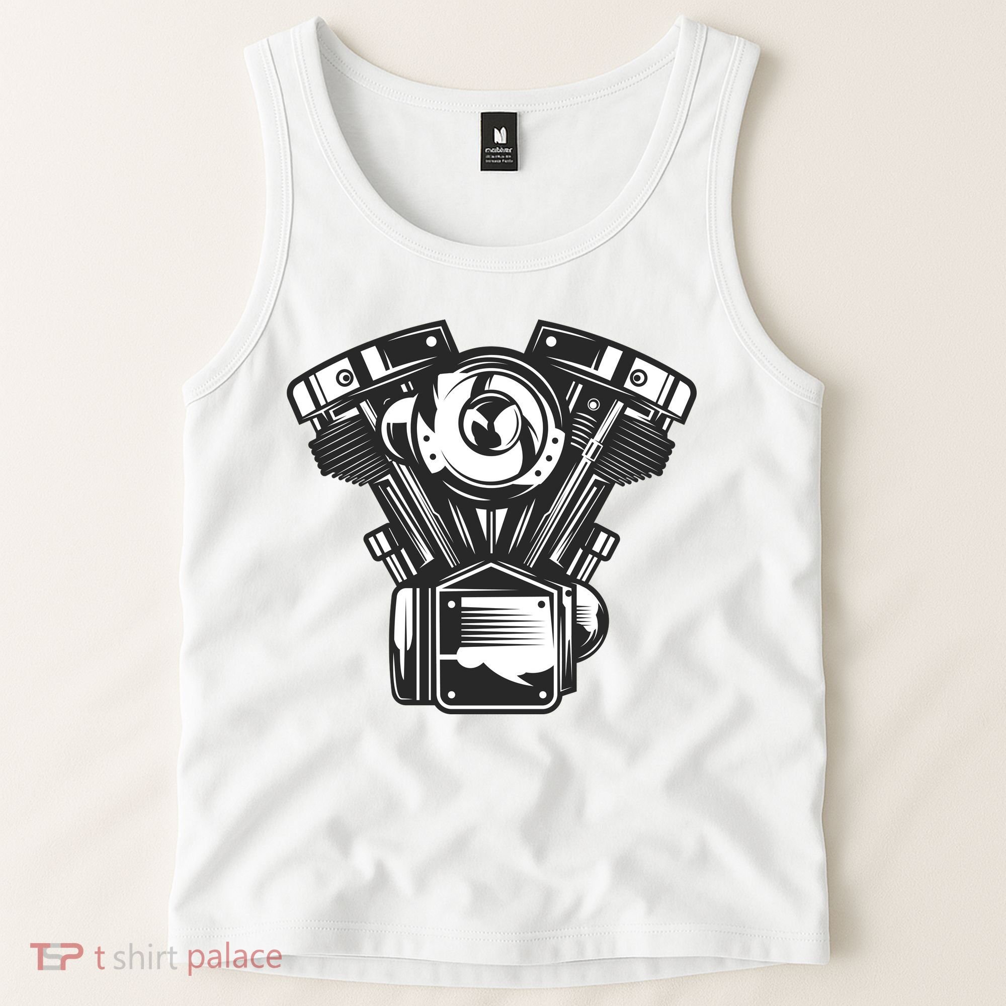 Motorcycle Motor Tank Top