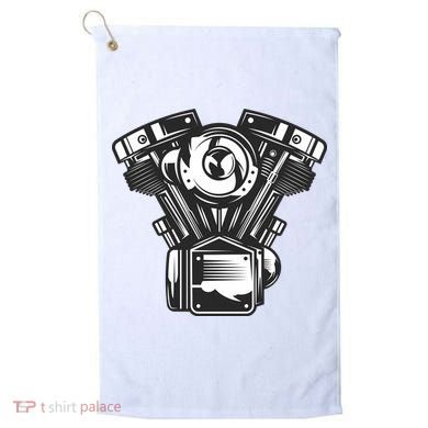 Motorcycle Motor Golf Towel