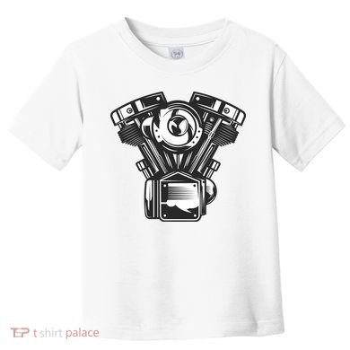 Motorcycle Motor Toddler T-Shirt