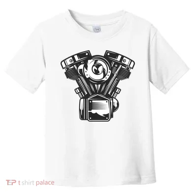Motorcycle Motor Toddler T-Shirt