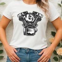 Motorcycle Motor Women's T-Shirt thumb 2