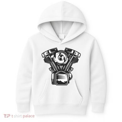 Motorcycle Motor Kids Hoodie
